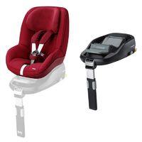 Maxi Cosi Pearl Group 1 Car Seat With Familyfix Base-Robin Red (NEW 2017)