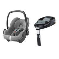 Maxi Cosi Pebble Group 0+ Car Seat With Family Fix Base-Concrete Grey (NEW 2017)