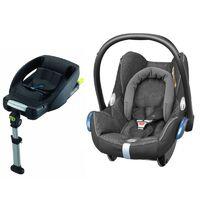 Maxi Cosi Cabriofix Group 0+ Car Seat Bundle With Base-Triangle Black (NEW 2017)