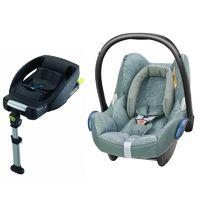 Maxi Cosi Cabriofix Group 0+ Car Seat Bundle With Base-Nomad Green (NEW 2017)