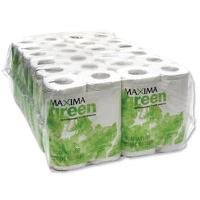 Maxima Green Toilet Roll White 200 Sheet Pk 48