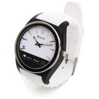 Martian MN200WBW Notifier Analogue Watch OLED Readout - Black/White