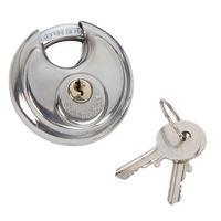 Machine Mart Fort Knox 60mm Discus Lock Stainless Steel