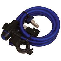 Machine Mart Xtra Oxford 1.8m Cable Lock (Blue)