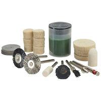 machine mart 20 piece cleaning and polishing rotary tool kit