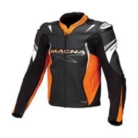 Macna Blast Lederjacket orange