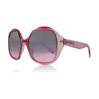 Marc Jacobs MJ195/S Sunglasses Transparent Fushcia MU1E8 57mm