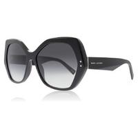 marc jacobs marc 117s sunglasses black 807 56mm