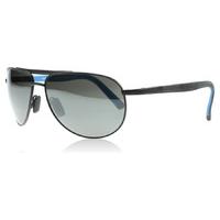Maui Jim Leeward Coast Sunglasses Black and Blue - Neutral Grey 297-2M Polariserade