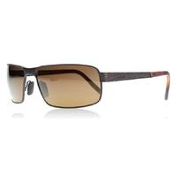 Maui Jim Castaway Sunglasses Matte Chocolate H187-01M Polariserade 63mm