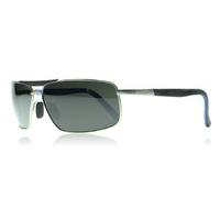 Maui Jim Keanu Sunglasses Matte Silver Blue 271-17M