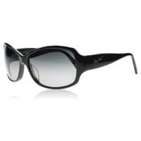 maui jim nalani sunglasses black mj295 polariserade 61mm