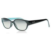 maui jim anini beach sunglasses black and blue gs269 03a polariserade