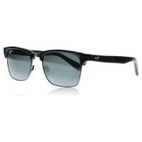 maui jim kawika sunglasses black 257 polariserade 52mm