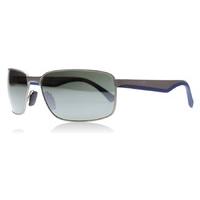 Maui Jim Backswing Sunglasses Satin Grey / Blue STG-BG Polariserade 61mm