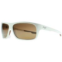 Maui Jim Island Time Sunglasses Matte White H237-05M Polariserade