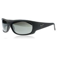 maui jim ikaika sunglasses black 281 polariserade 66mm