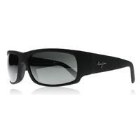 Maui Jim World Cup Sunglasses Black Matte Rubber 266-02MR Polariserade