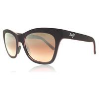 Maui Jim Sweet Leilan Sunglasses Mauve Matte Rubber R722-13MR Polariserade 53mm