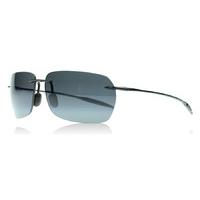 maui jim banzai sunglasses grey black 02