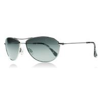 Maui Jim Baby Beach Sunglasses Silver GS245 56mm