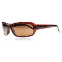 maui jim lagoon sunglasses gloss dark brown h189 26 polariserade 62mm