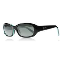 Maui Jim Punch Bowl Sunglasses Black with Blue 219-03 Polariserade
