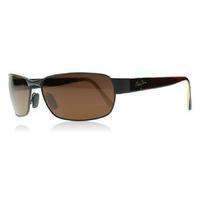 Maui Jim Black Coral Sunglasses Black Coral Matte Bronze H249-19M 65mm