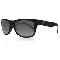 Maui Jim Kahi Sunglasses Matte Black 736-02MR 58mm