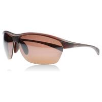 maui jim middles sunglasses matte rootbeer h428 26m polariserade