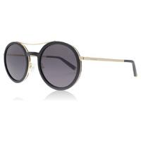 max mara mm oblo sunglasses black gold v28 49mm