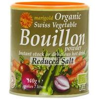 Marigold Org Bouillon Powder Less Salt 140g