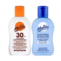 Malibu Sun Protection Lotion SPF30 & Aftersun Duo 200ml
