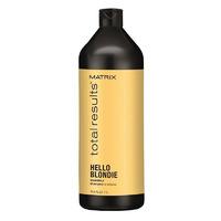 matrix total results hello blondie shampoo 1litre