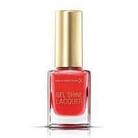 max factor gel shine lacquer nail polish 11 ml 25 patent poppy