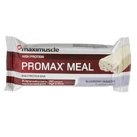 Maximuscle Promax Meal Bar Blueberry Smoothie 12 x 60g, Blue