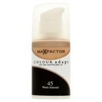 max factor colour adapt foundationation 45 almond