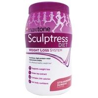 Maxitone Sculptress Diet - Weight Loss System - Strawberry Sundae