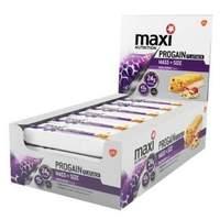 maxinutrition progain mass and strength flapjack bars 90 g mixed berry ...