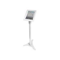Maclocks iPad Executive Kiosk With Adjustable Floor Stand - White