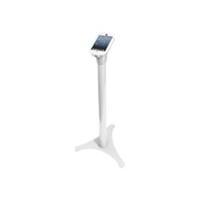 Maclocks iPad Mini Space Kiosk With Adjustable Floor Stand - White