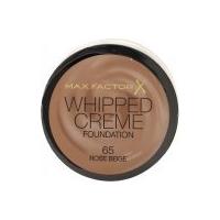 max factor whipped creme foundation 18ml rose beige 65