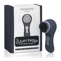 Magnitone London The Clean Sweep Skin Brush for Men - Dark Grey