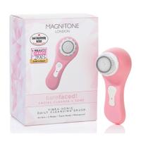 Magnitone London BareFaced Vibra-Sonic Daily Cleansing Brush - Pastel Pink