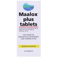 Maalox Plus Lemon Tablets