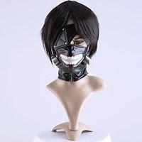 Mask Inspired by Tokyo Ghoul Cosplay Anime Cosplay Accessories Mask Black Chiffon Male / Female