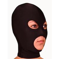 mask ninja zentai cosplay costumes black solid mask lycra unisex hallo ...