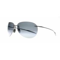 Maui Jim Sugar Beach 421-02 Gloss Black Polarised