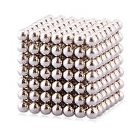 Magnet Toys 216Pcs 3mm Magnet Toys Executive Toys Puzzle Cube DIY Toys Magnetic Balls Silver Education Toys For Gift