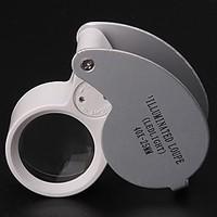 Magnifiers/Magnifier Glasses Jewelry LED 45x 25 Normal Aluminium Alloy